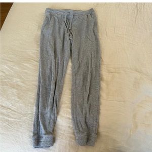 Aritzia tna waffle joggers.